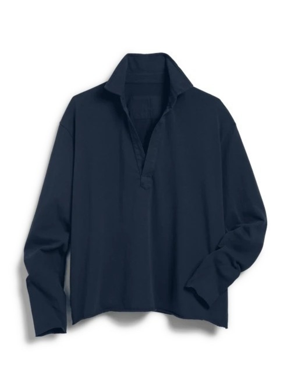 Frank & Eileen Size M Patrick Popover Henley Navy Brand New NWT
